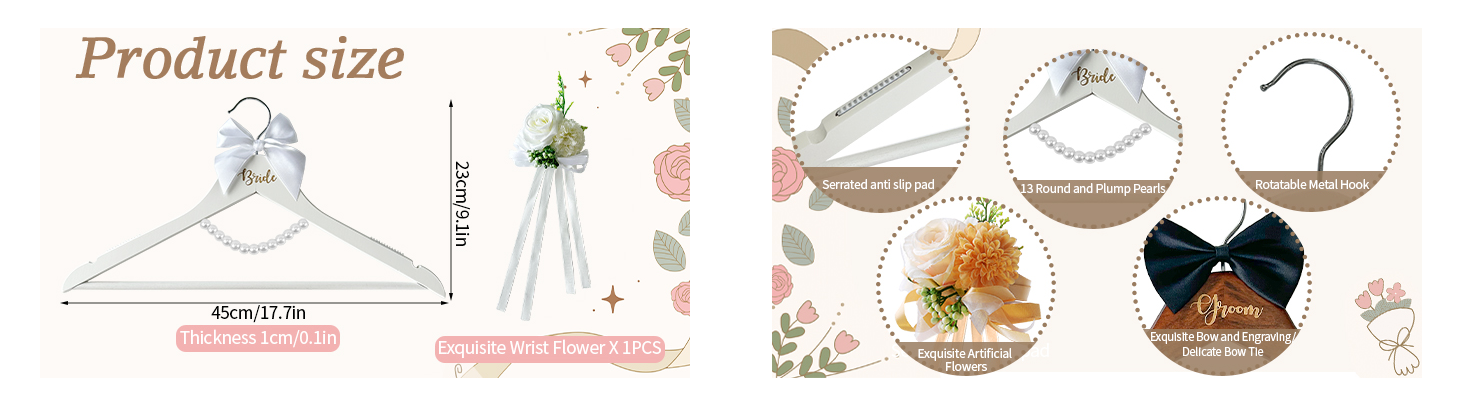 Wedding Hangers, Bridal Hangers & Wedding Dress Hangers: The Ultimate Guide to Preserving Your Dream Attire